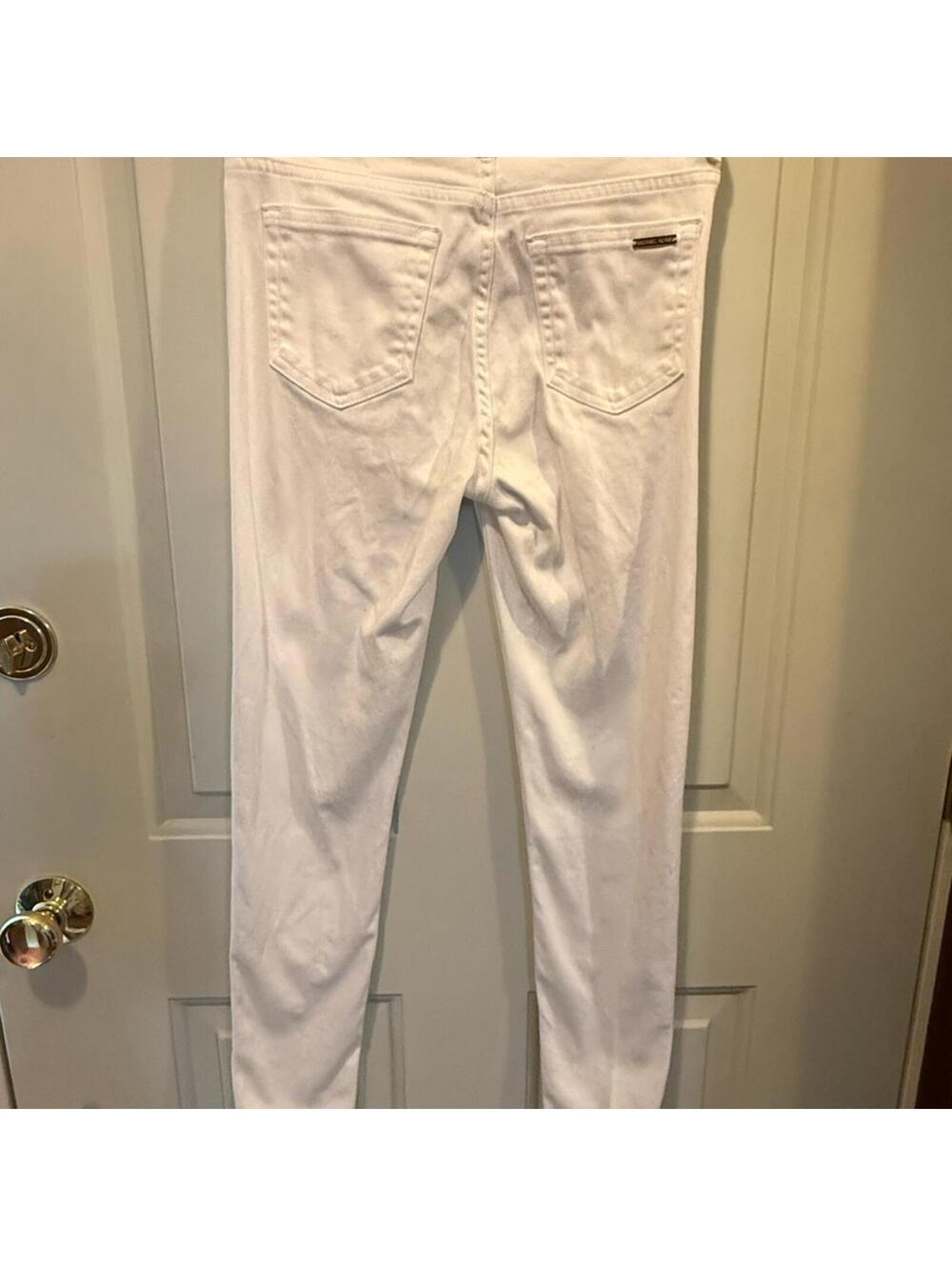Michael Kors White Skinny Jeans - Picture 2 of 5